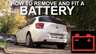HOW TO CHANGE THE BATTERY ON A BMW F20 F21 1 SERIES