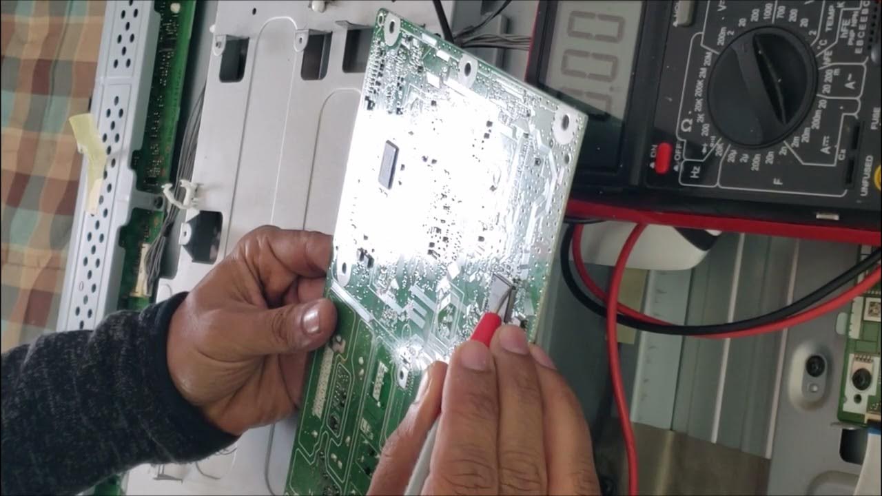 Sharp TV LC60E78UN only standby green light flashing wont turns on📺