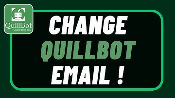 How To Change Email Address on Quillbot Account !