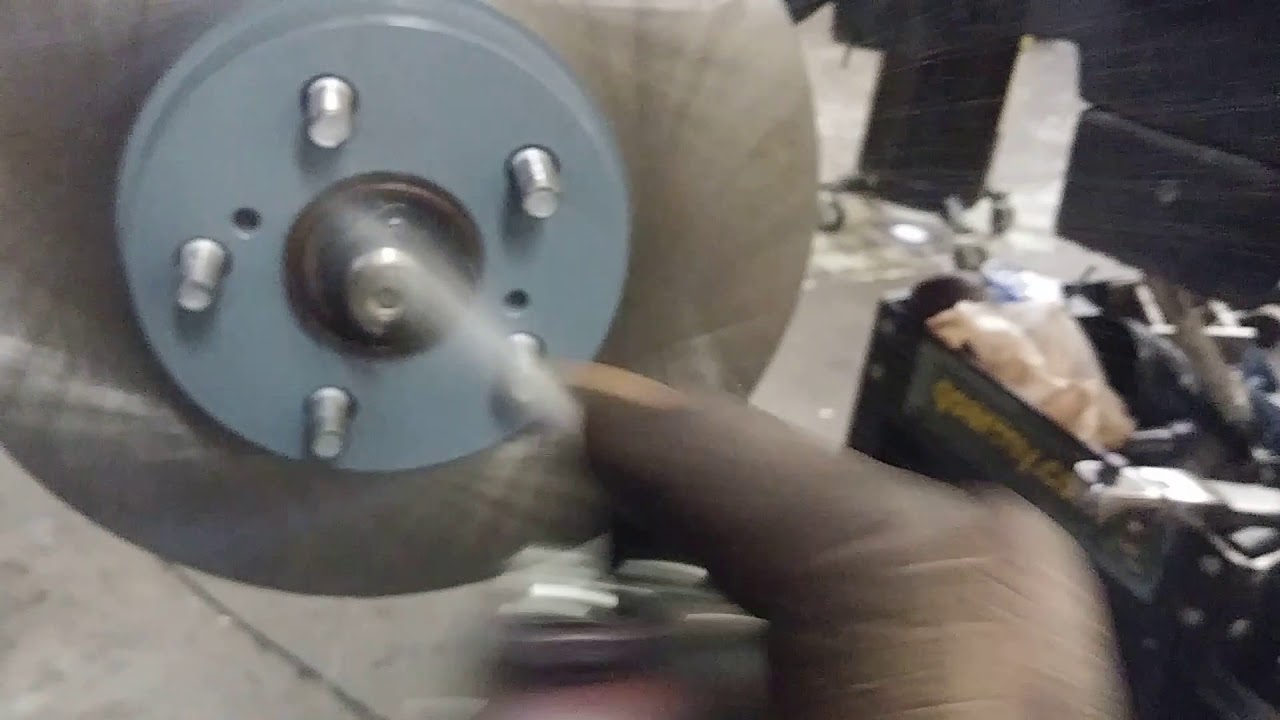 2014 toyota Corolla front brakes and rotor install - YouTube