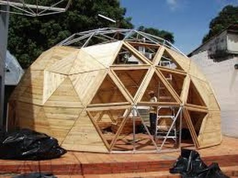 Construccion domo geodesico Construccion domo geodesico
