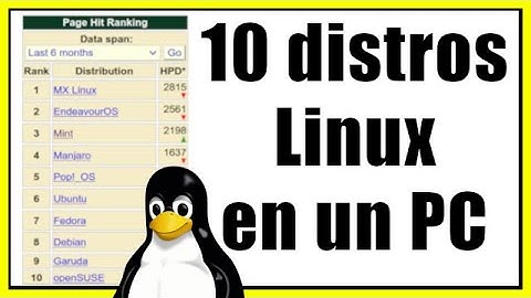 10 Distros Linux en el mismo computador [V403]