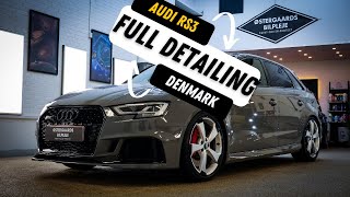 AUDI RS3 - Full Detailing Video - Nardo Gray