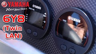 The best outboard gauges in the world - Yamaha 6Y8(Twin LAN) gauge tutorial screenshot 3