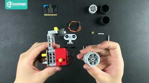Wonder Building Kit for microbit Case 04: Obstacles-avoidance Cars