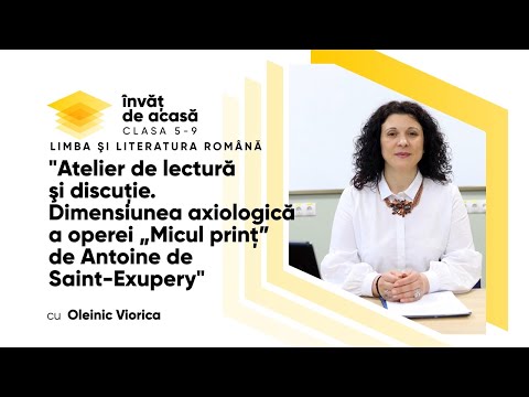 Video: De ce să-l citești pe Micul Prinț?