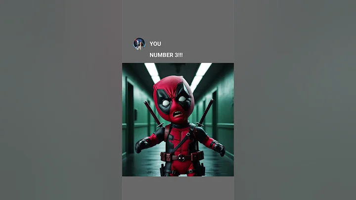 Deadpool goes number 3 🤢🤮 (AI short) #ai  #chatgpt  #memes