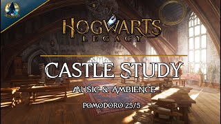 Study with Me in the Castle of Hogwarts - Harry Potter Music for Focus - 25/5 Pomodoro Time