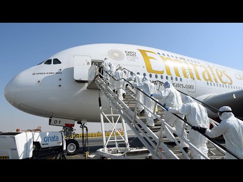 Our aircraft cabins are the cleanest in the skies | Aircraft Interior Cleaning | Emirates Airline