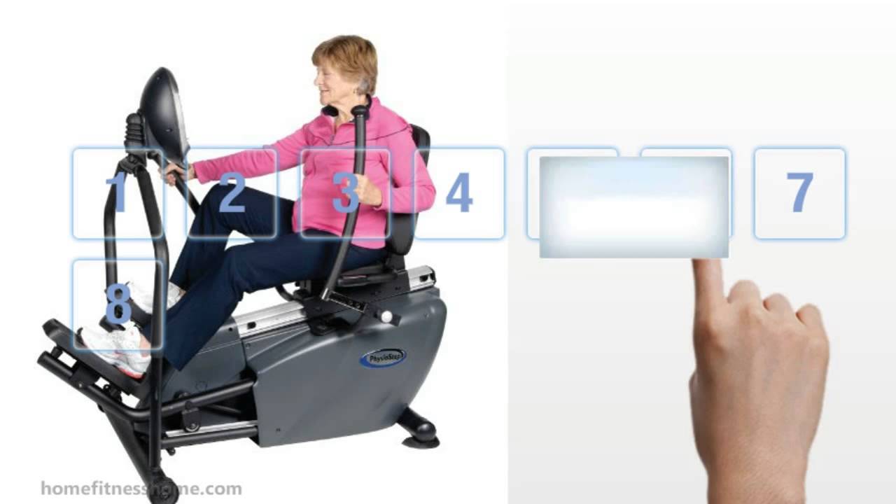 HCI Fitness PhysioStep RXT 1000 Recumbent Elliptical Trainer Review ...