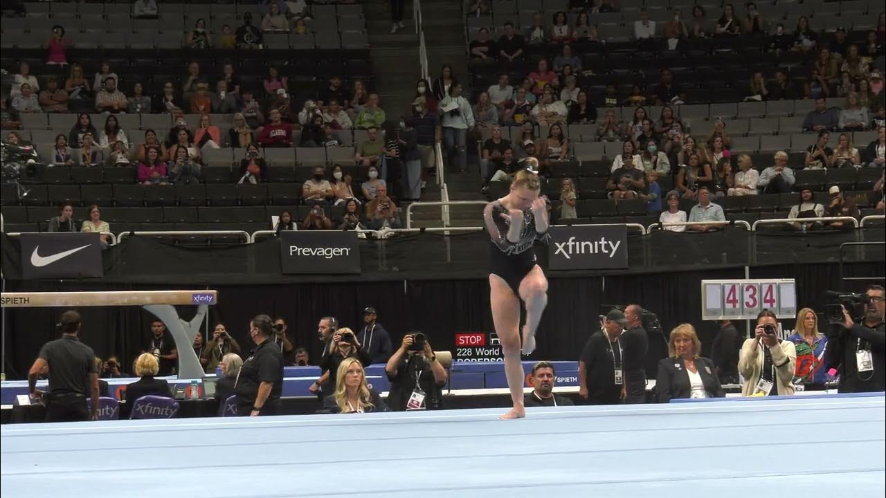 Jade Carey Floor Exercise 2023 Xfinity U.S. Championships Senior