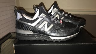 new balance 574 sport black panther