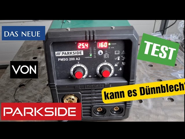 Dünnblech? kann YouTube - Parkside PMSG200A2 es