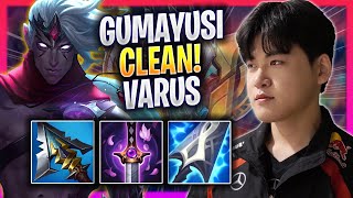 GUMAYUSI IS SUPER CLEAN WITH VARUS! - T1 Gumayusi Plays Varus ADC vs Senna! | Season 2024