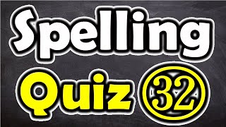 Spelling Quiz (32) (Spelling Words for Grade 5) [ ForB English Lesson ]