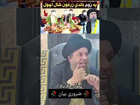 په زوم باندي زرغون شال اچول Mulana Nooruddin Agha Sahb Bayan