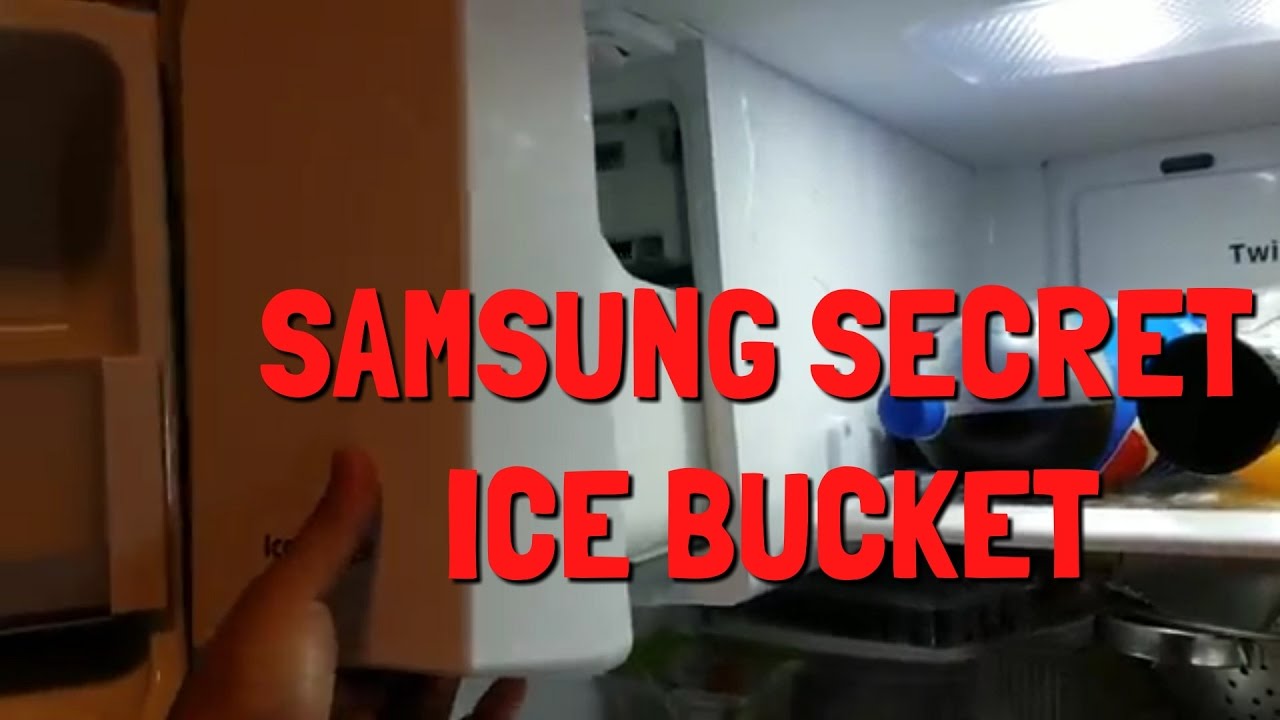 samsung ice maker bucket