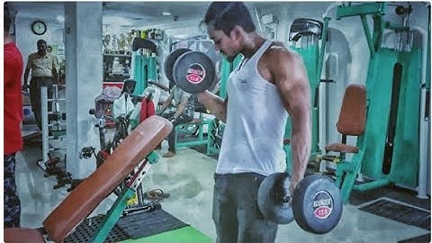 DUMBBELL BICEPS CURL DROP SET. do subscribe if you like this video then like and share this video 😊