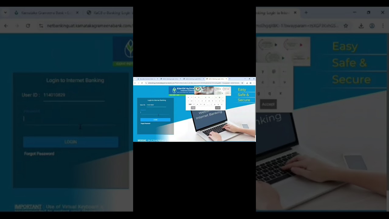 Karnataka Grameena Bank Internet Banking  Login & Activation Guide