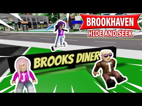 I played Hide and Seek on Brookhaven with Janet and Kate! | Roblox