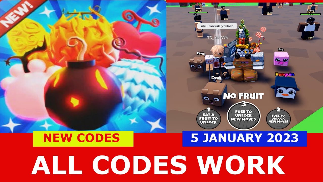 NEW CODES* [NEW MOCHI FRUIT] Anime Fruit Simulator ROBLOX, ALL CODES