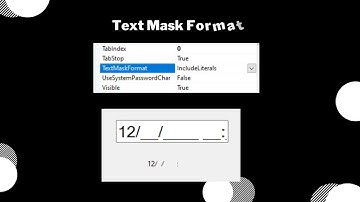Masked Text Box - C# Windows Forms Controls