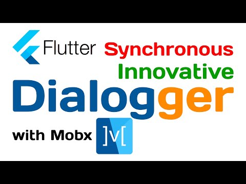 Flutter Dialogger | Synchronous dialog with mobx in flutter