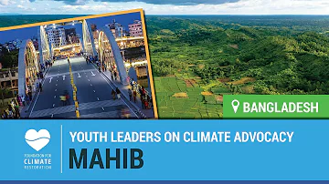 Mahib, Certified Climate Restoration Advocate invites us to get involved with climate restoration