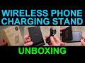 Unboxing Iniu Wireless Charger Phone Stand with Fast Charging and Adaptive LED