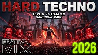 NIGHT GARAGE SMOKE ⚡ Peak Time Hard Techno | Massive Festival Energy (155 BPM)