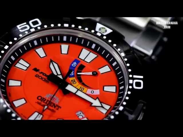 ORIENT ORIENT M-FORCE 200M DIVERS WV0201EL オリエント エムフォース 200m空気潜水用防水