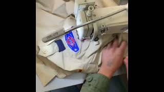 How to sew on Boy Scout numbers