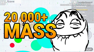 TAKING OVER THE LEADEROARDS - Agar.io (Mobile App Gameplay)