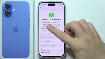 Does iPhone 16 have Fingerprint Sensor?