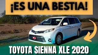 La MINIVAN más RÁPIDA que he manejado (V6 2020) TOYOTA SIENNA XLE 