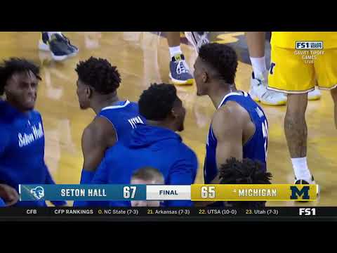 Seton Hall vs. No. 4 Michigan Basketball Gavitt Games Preview ...