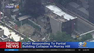 Firefighters Respond To Partial Building Collapse In Midtown; No Injuries Reported