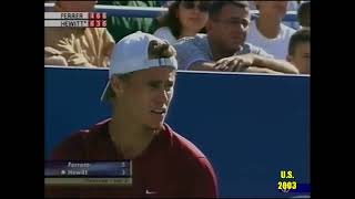 Juan Carlos Ferrero v Lleyton Hewitt US Open 2003
