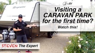 For first time CARAVANERS! The DO's and DON'T's of caravan parks.
