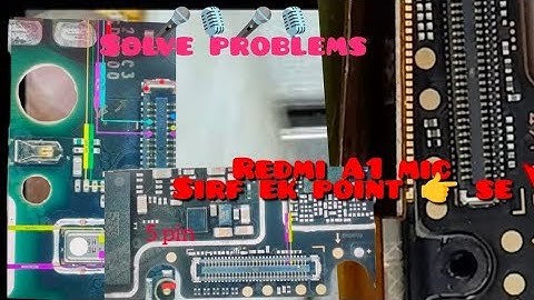 Redmi A1 2022 Mic problem solution Mic ways
