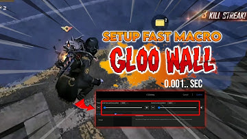 TUTORIAL HOW TO SETUP MACRO GLOO WALL FLYDIGI Q1 FREE FIRE || KRY0513 FF