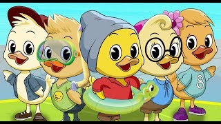 Five Little Ducks | And More Kid Songs | Clap clap kids