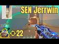 SEN Jerrwin on Waylay | Ace and 6 First Kills vs LEV blowz