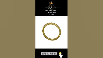 #openable bangle #jewelrydesigning #design #bangles  #designinstitute