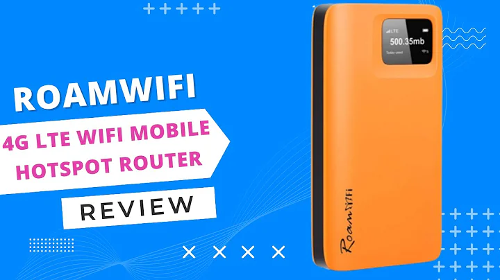 RoamWiFi 4G LTE WiFi Mobile Hotspot Router，WiFi Portable High Speed WiFi Hotspot Review