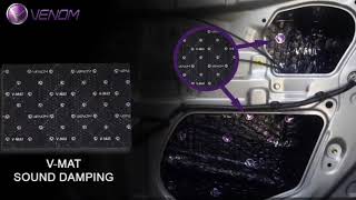 Peredam Audio Venom V-Mat By Carrozza Makar