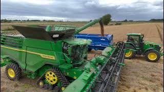 John Deere X9 Goole Fields PART 1