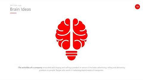 (Video) Red Business Marketing PowerPoint Template