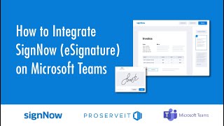 How to Integrate SignNow (eSignature) on Microsoft Teams to take your company to the next level screenshot 3