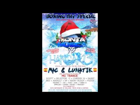 DJ Pudge Mc Ace B2B Mc Francey @ Monta Musica vs Hangar 13 Boxing Day Special 26.12.2016